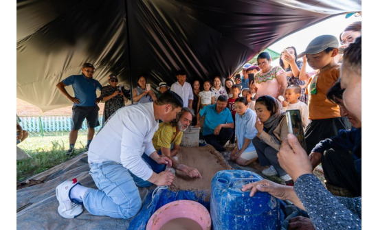 "NOMADIC SPIRIT 2025" PROGRAM RAISES CLIMATE CHANGE AWARENESS THROUGH ART