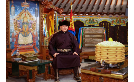 PRESIDENT OF MONGOLIA KHURELSUKH UKHNAA EXTENDS LUNAR NEW YEAR GREETINGS