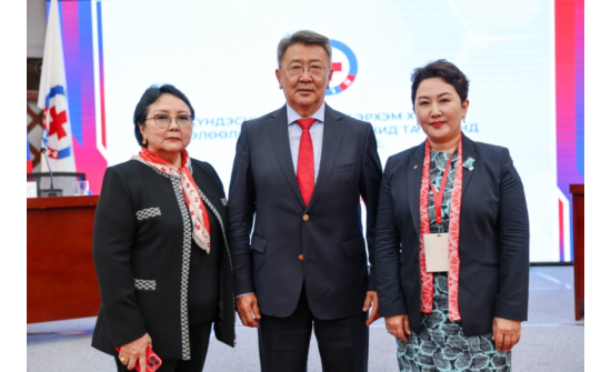 FOREIGN MINISTER ELECTED AS MONGOLIAN RED CROSS SOCIETY PRESIDENT