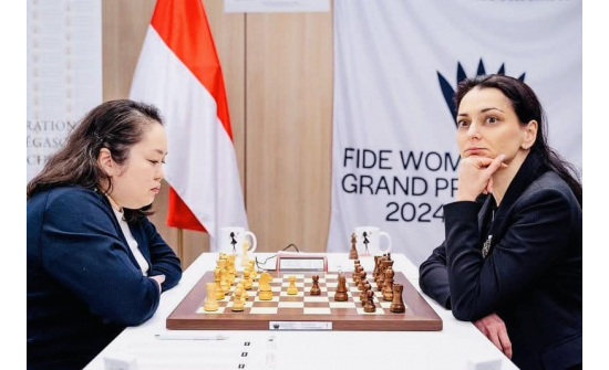 INTERNATIONAL MASTER MUNGUNTUUL TAKES THE LEAD AT FIDE WOMEN'S GRAND PRIX