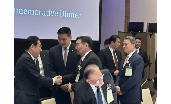 SPEAKER ZANDANSHATAR HOLDS CONVERSATIONS WITH ASIAN LEADERS