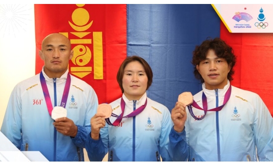 MONGOLIA RANKS 17TH ON THIRD DAY OF ASIAN GAMES