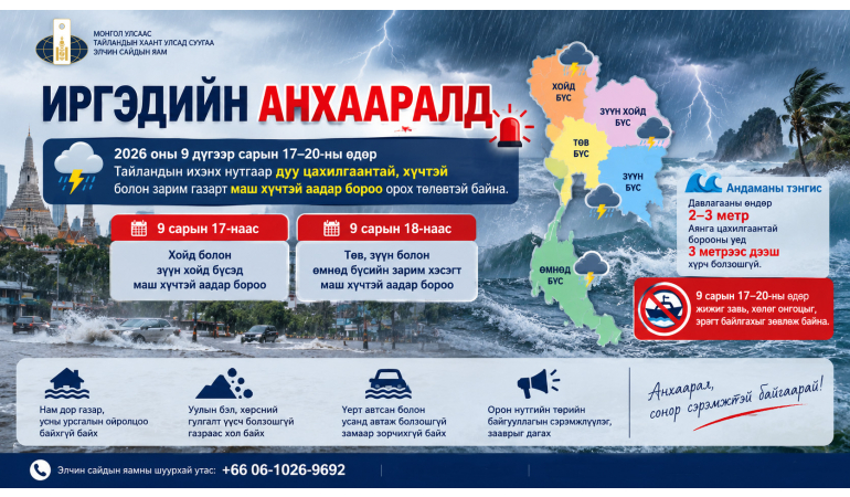 ИРГЭДИЙН АНХААРАЛД